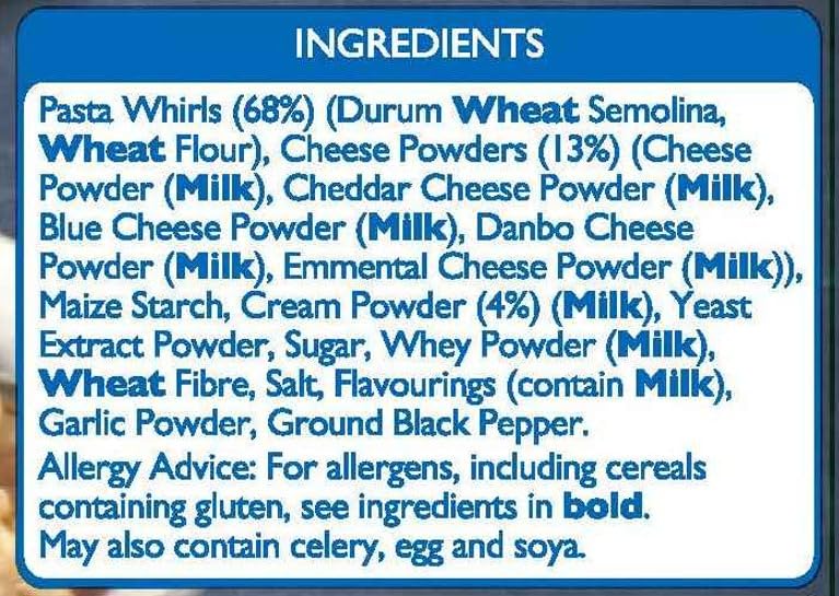 Batchelors - Pasta "n" Sauce Chef's Special Cremige Instant-Pasta mit vier Käsesorten 6