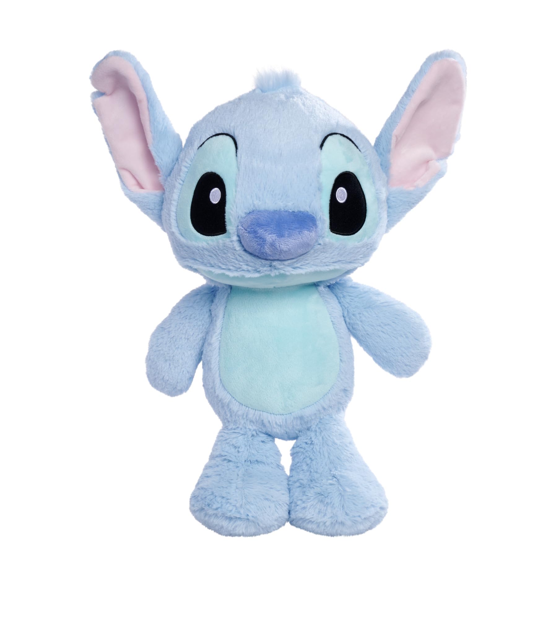 Simba Disney Stitch Flopsie Stuffed Animal - 25cm Plush Toy | Pastel Blue | Unisex Kids