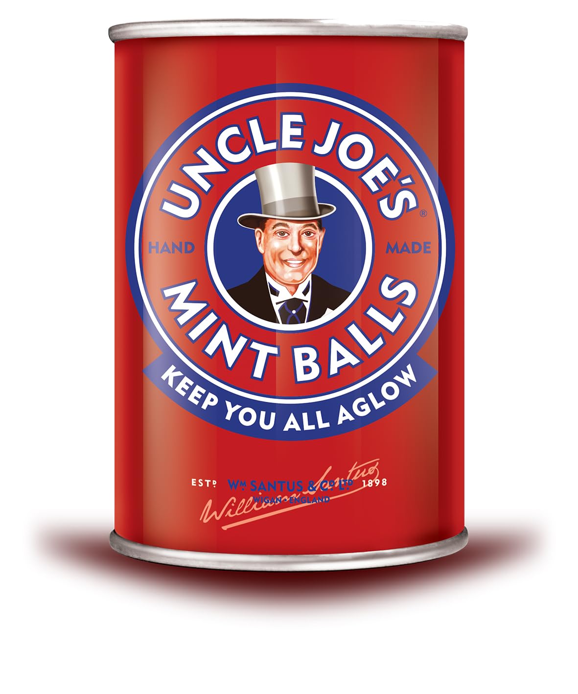 Uncle Joe's Mint Balls - Traditional Recipe | Gluten-Free | 120g Tin