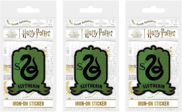 Harry Potter Hogwarts Houses - Slytherin Iron-On Patch (ES00012)