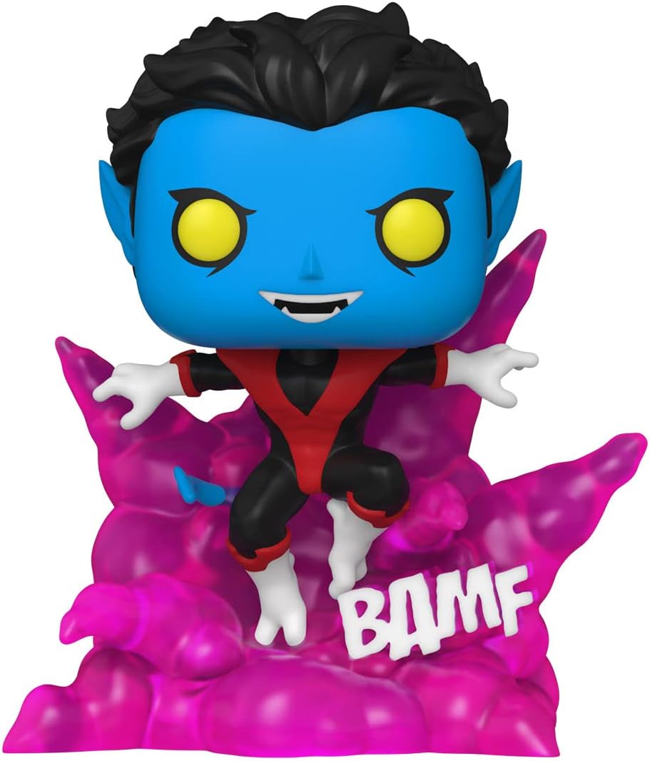 Funko Pop! Deluxe Marvel X-Men - Nightcrawler Glow in the Dark Vinyl Figure (66519) 4