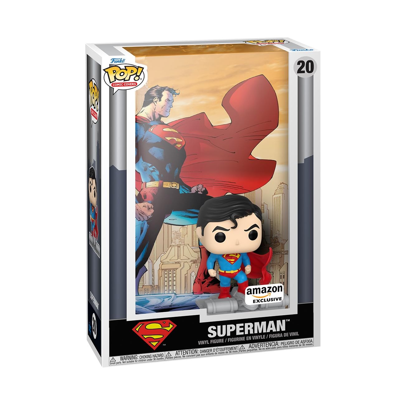 Funko Pop! Comic Cover: DC - Superman 85th Anniversary Vinyl Figure (84431)