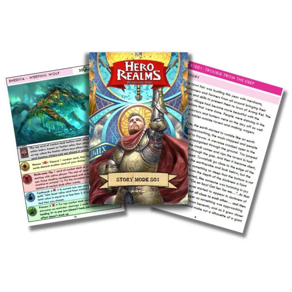 White Wizard Games Hero Realms WWG500 - Fantasy Deckbuilding Card Game for 1-4 Players 7