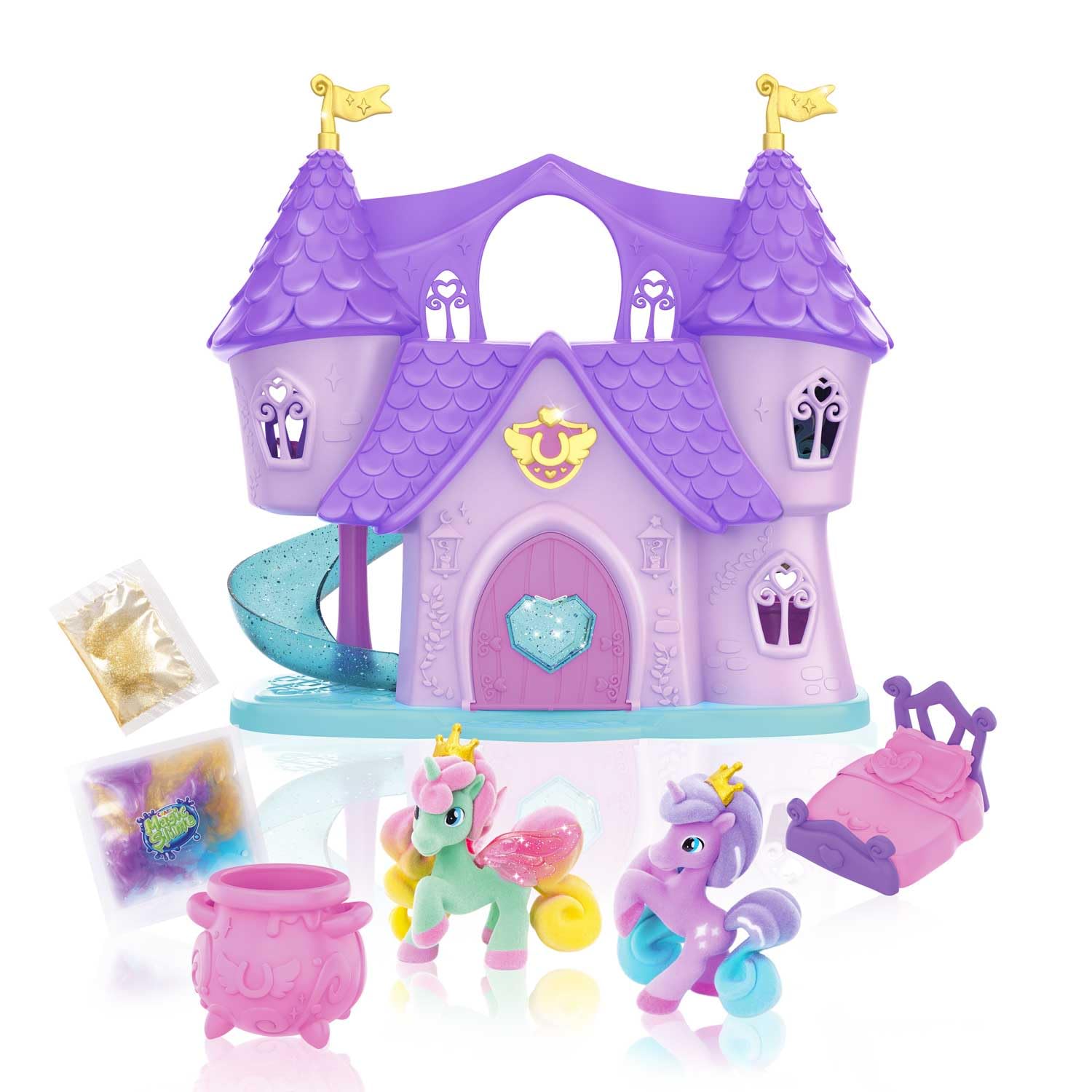 CRAZE Magic Ponys School Playset with Glow-in-the-Dark Pony Figure | Ages 3+ 2