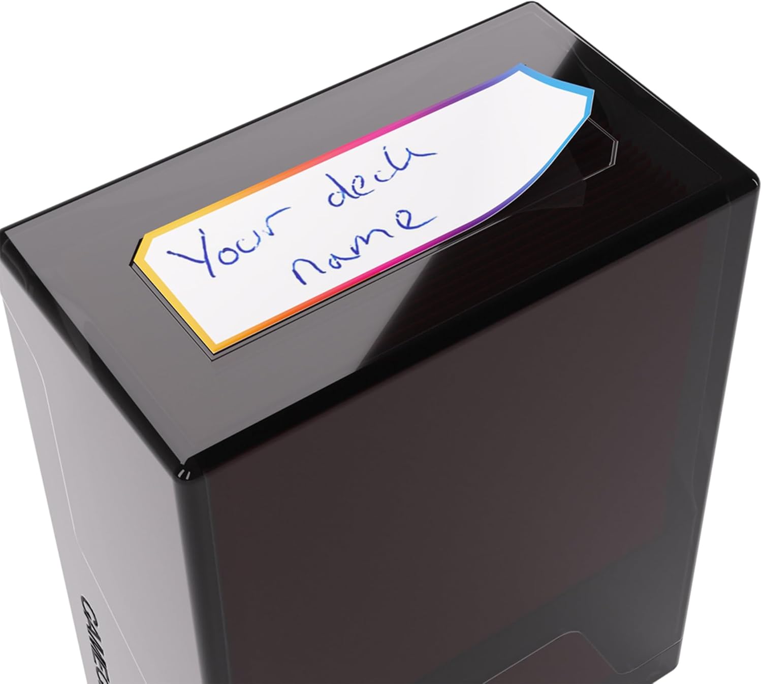 Gamegenic Bastion 50+ Deck Box for Double-Sleeved Cards - Black 4