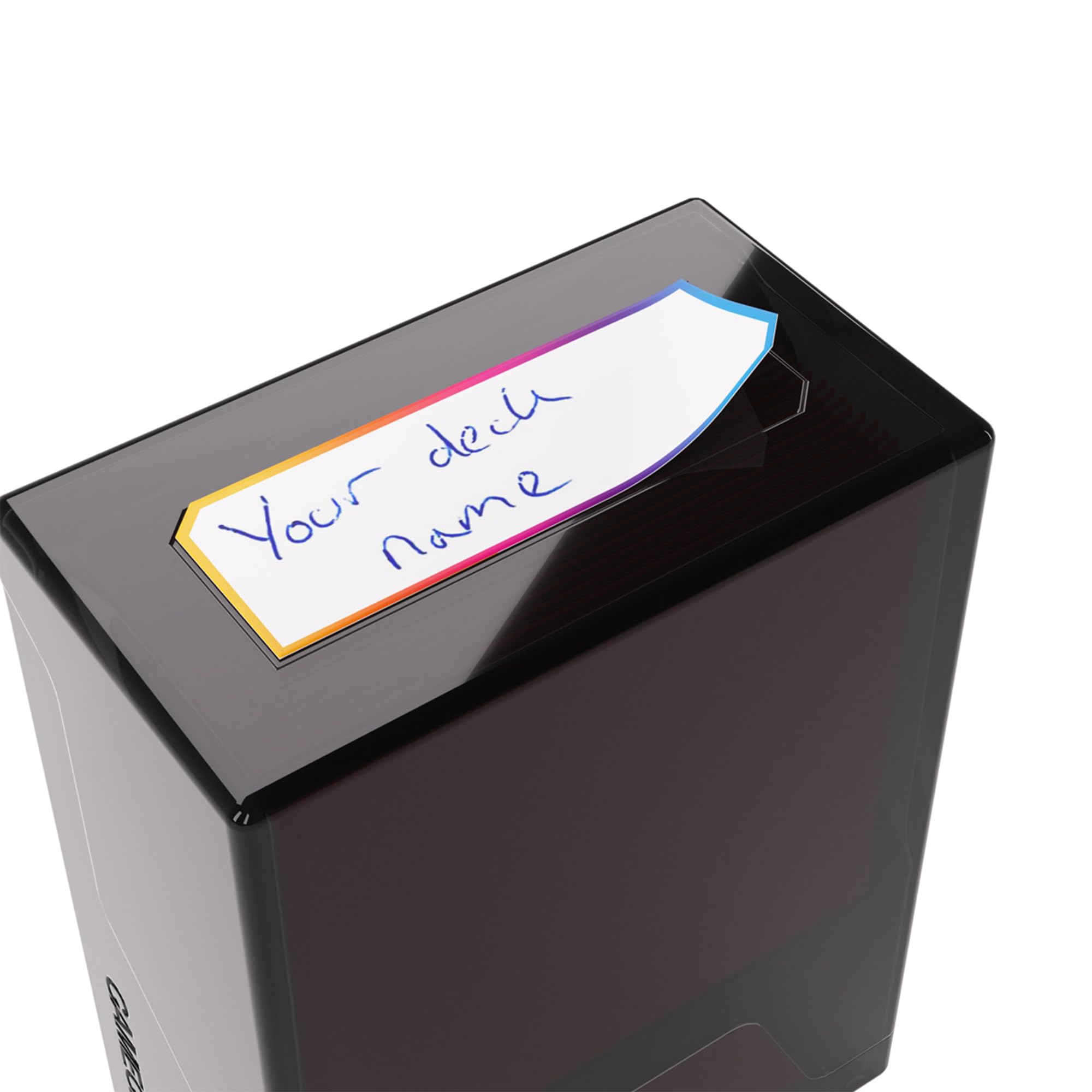 Gamegenic Bastion 50+ Deck Box for Double-Sleeved Cards - Black 10