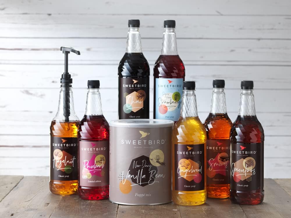 Sweetbird Sirup-Portionspumpe für 1-Liter-Flaschen (1 Pumpe) 4