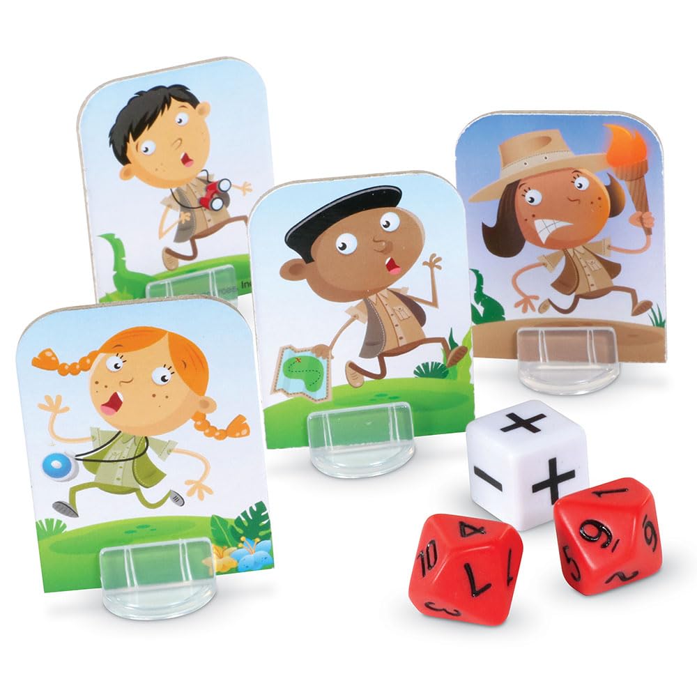 Learning Resources Maths Island Addition & Subtraction Game Board Game