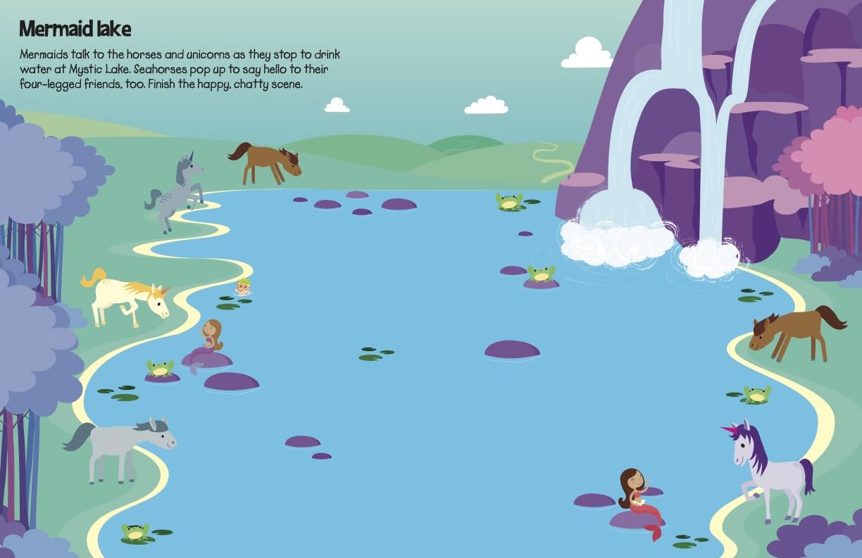Two Windmills Limited 555 Sticker Fun - Horses and Unicorns Activity Book | 500+ Stickers | Ages 2-5 4