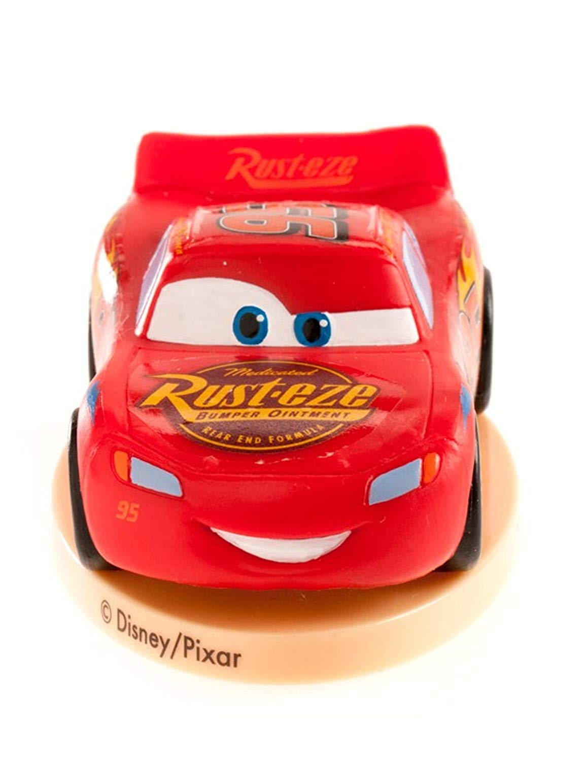 Dekora Lightning McQueen PVC Cake Topper - 8 cm Figure | Food Safe | Unisex Children