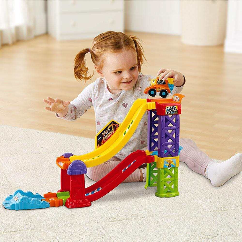 VTech Toot-Toot Drivers 3-in-1 Raceway Toy Car Racing Track - Ages 1–5