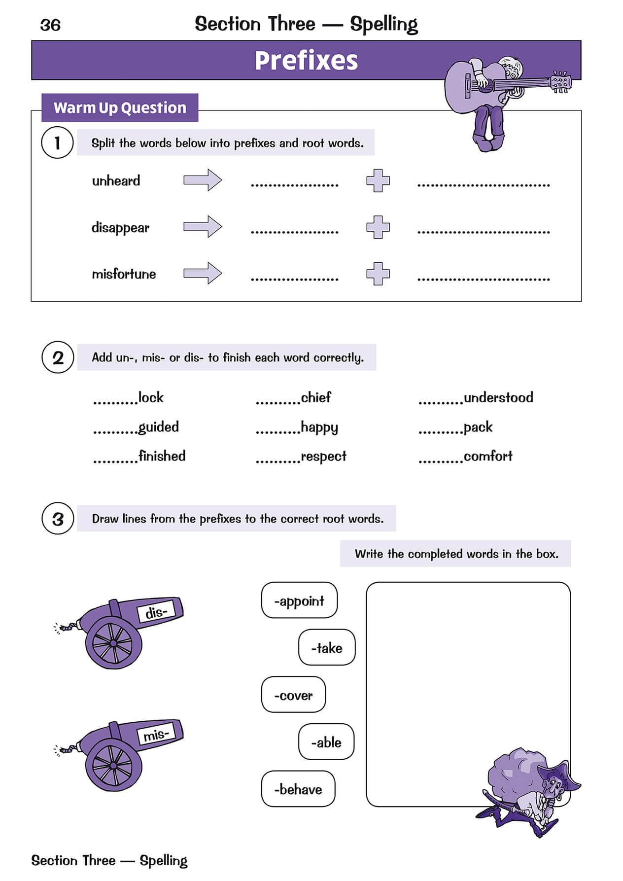 CGP Targeted Question Book - KS2 English Year 3 Study Aid | Paperback | 132 Pages 5