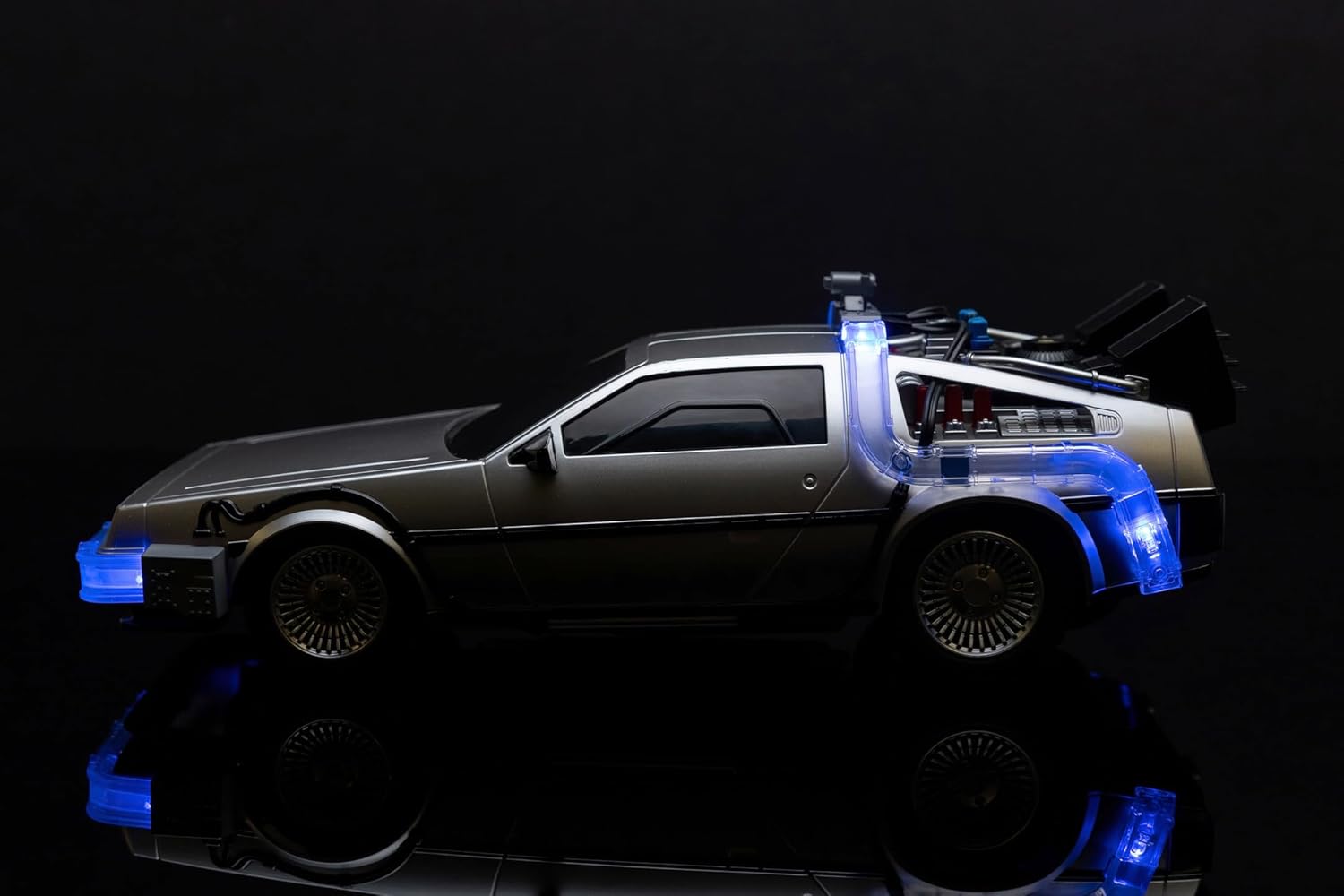 Jada Back to the Future Time Machine Remote Controlled Vehicle - 1:16 Scale, Black 9