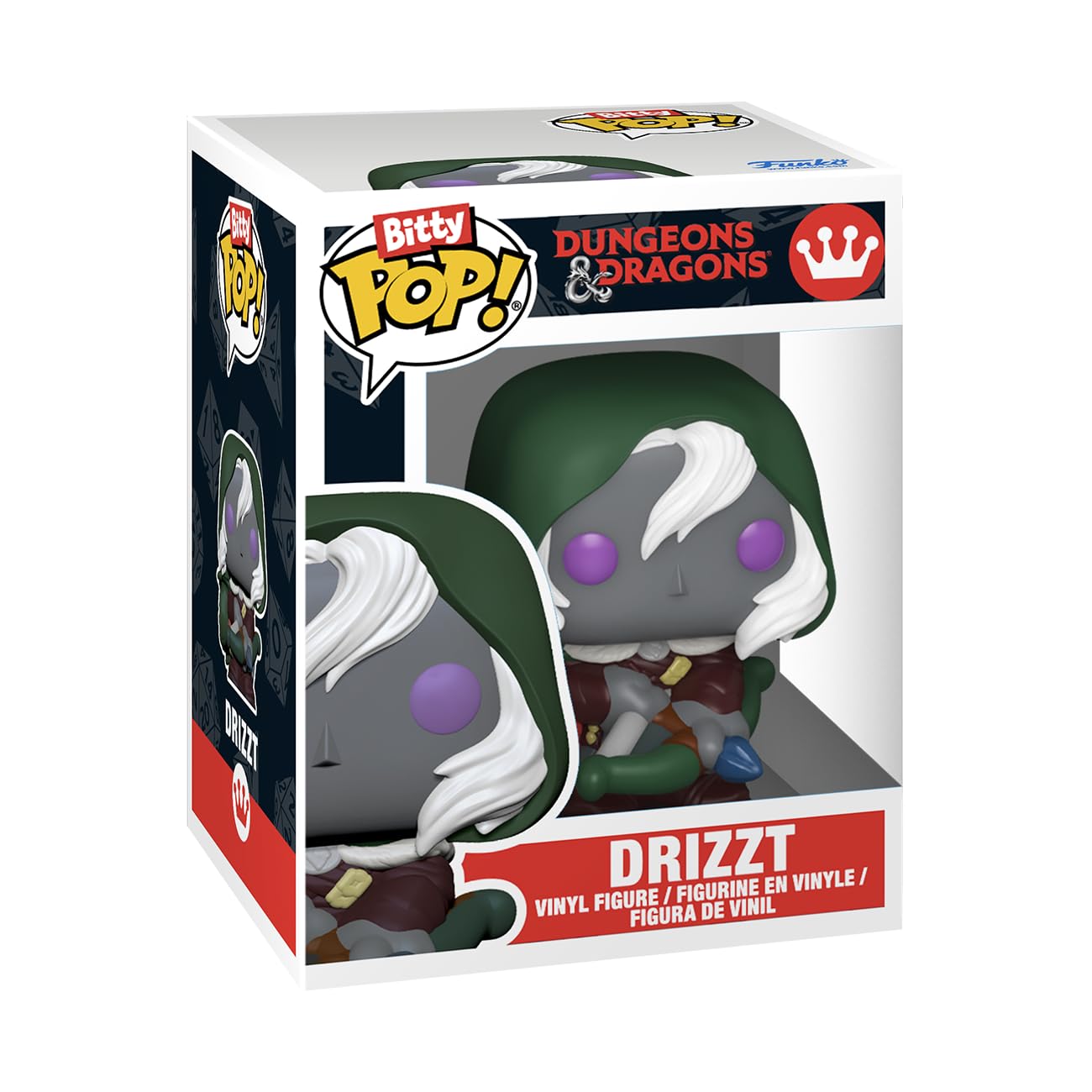 Funko Bitty POP! and Dice: Dungeons & Dragons Set - Jarlaxle, Drizzt, Errtu Figures | Multicolor Vinyl 4
