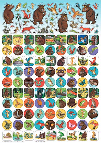 Paper Projects The Gruffalo Mega Sticker Pack - Official A4 Glossy, Foiled & Die-Cut Stickers 4