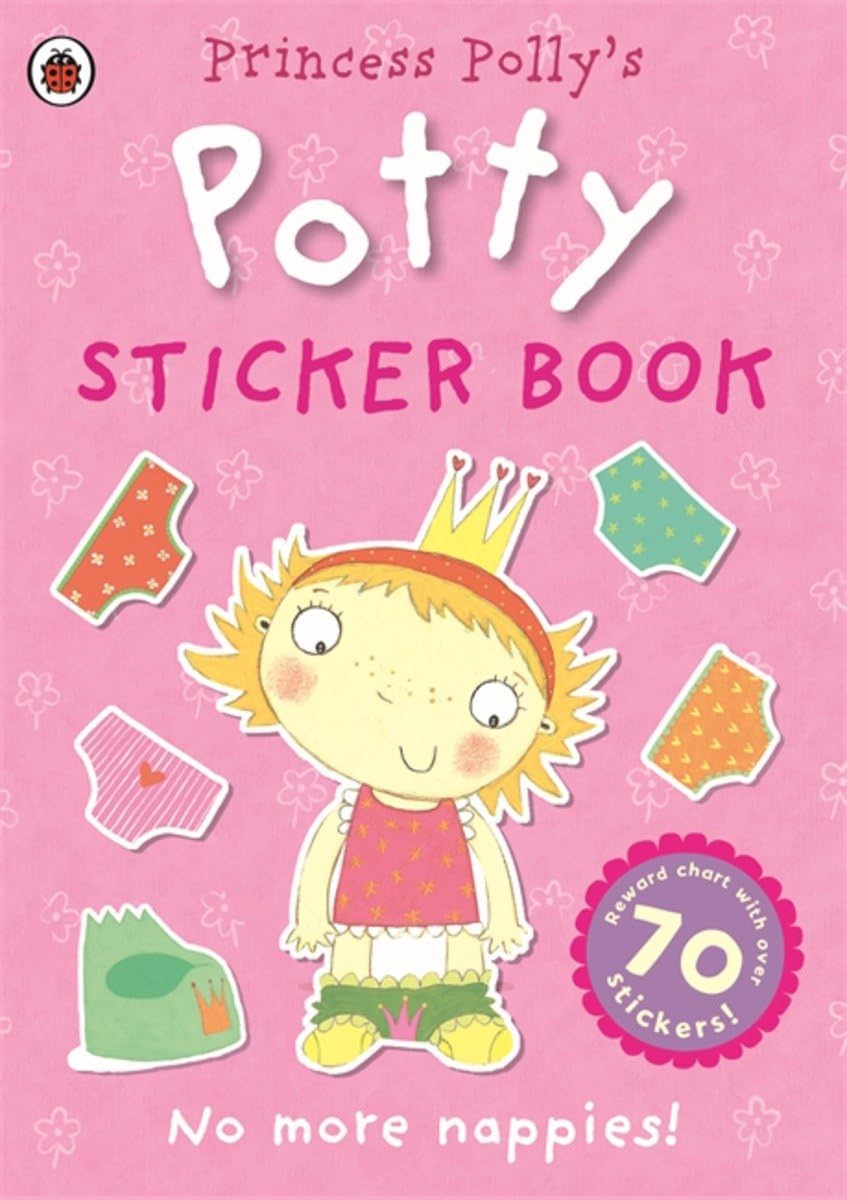Ladybird Princess Polly's Potty Sticker Activity Book | Ages 1-3 | Paperback 1