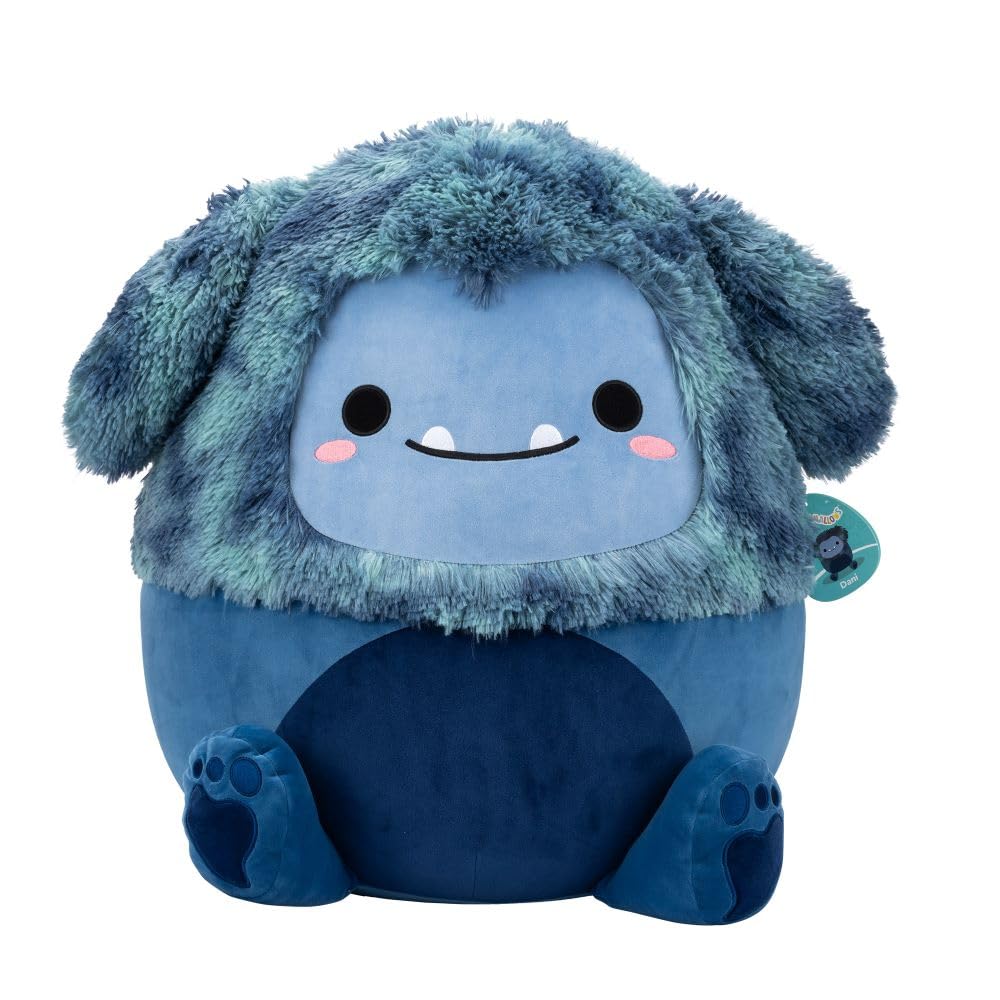 Squishmallows Dani the Navy Blue Bigfoot - 20-Inch Plush Stuffed Animal for Kids 3+ 5
