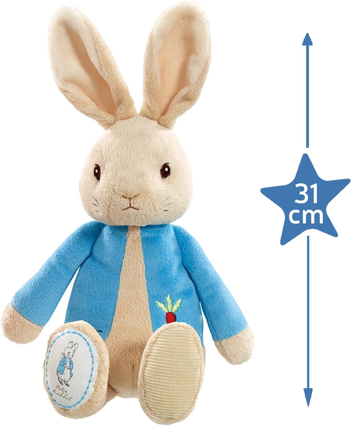 My First Peter Rabbit Soft Toy - Beatrix Potter Plush Bunny for Babies & Toddlers 3
