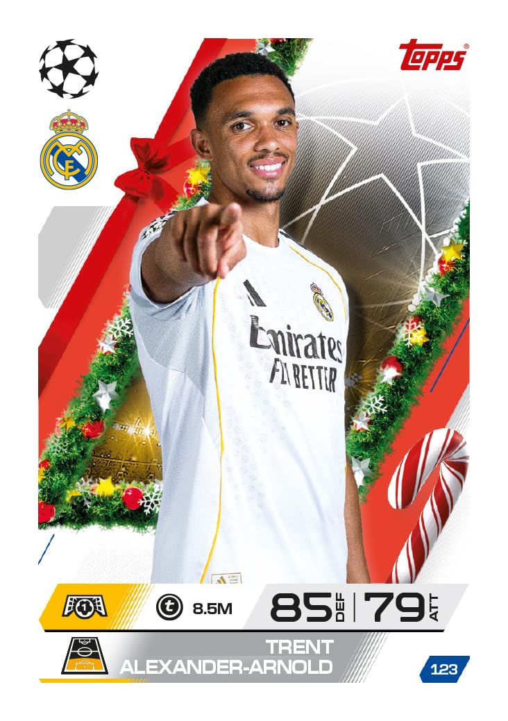 Topps UCC Match Attax 2025/26 - Advent Calendar with 121 Football Trading Cards 3