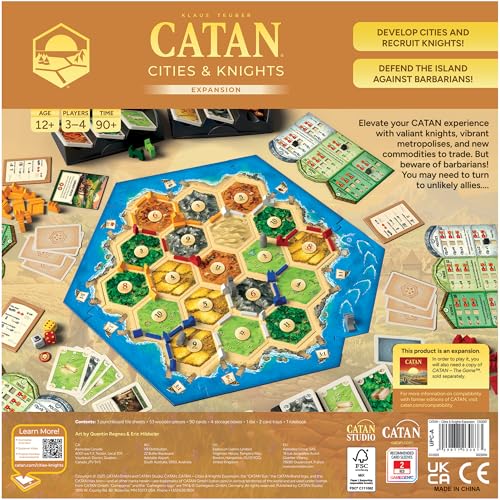 CATAN Cities & Knights Expansion 6th Edition 4