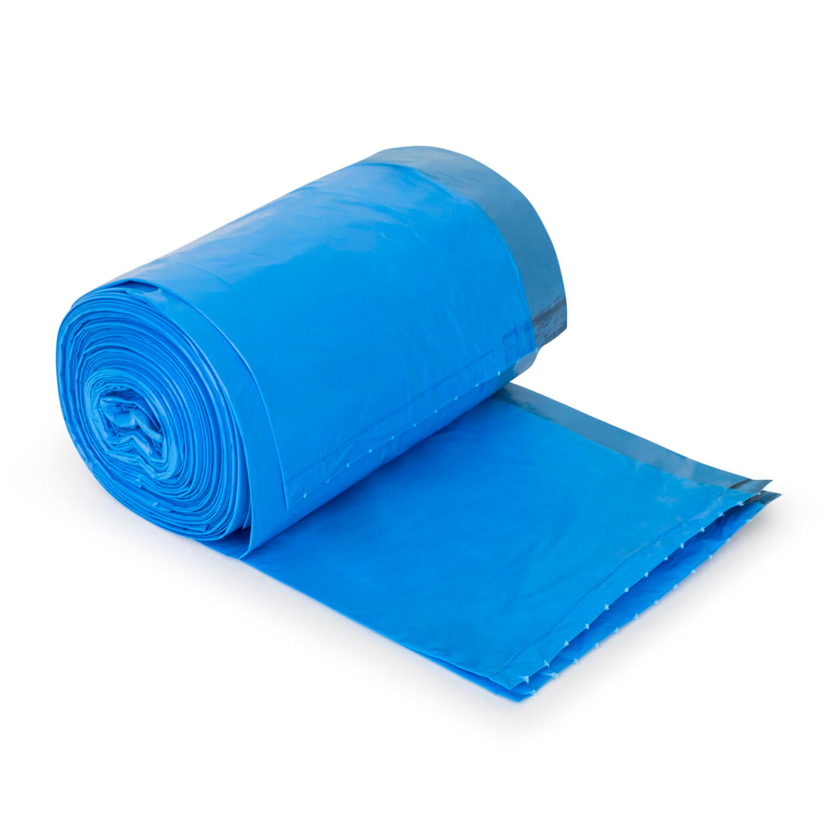 Plasticplace Code K Compatible Blue Recycling Bags - 50 Count, 10 Gallon