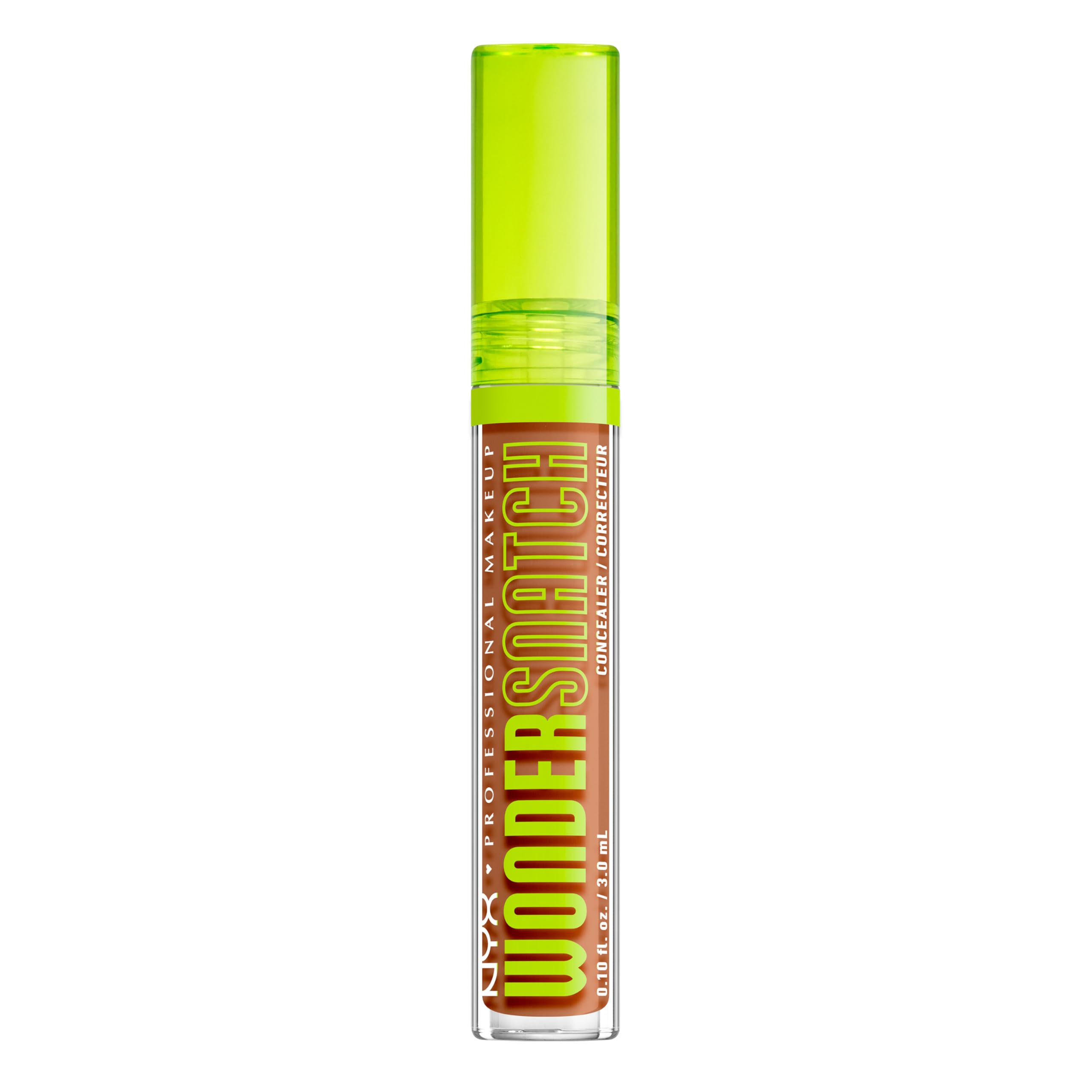 NYX PROFESSIONAL MAKEUP Wonder Snatch Concealer - Liquid, Waterproof Wear, 24h Hydration | Cafe | 3 ml