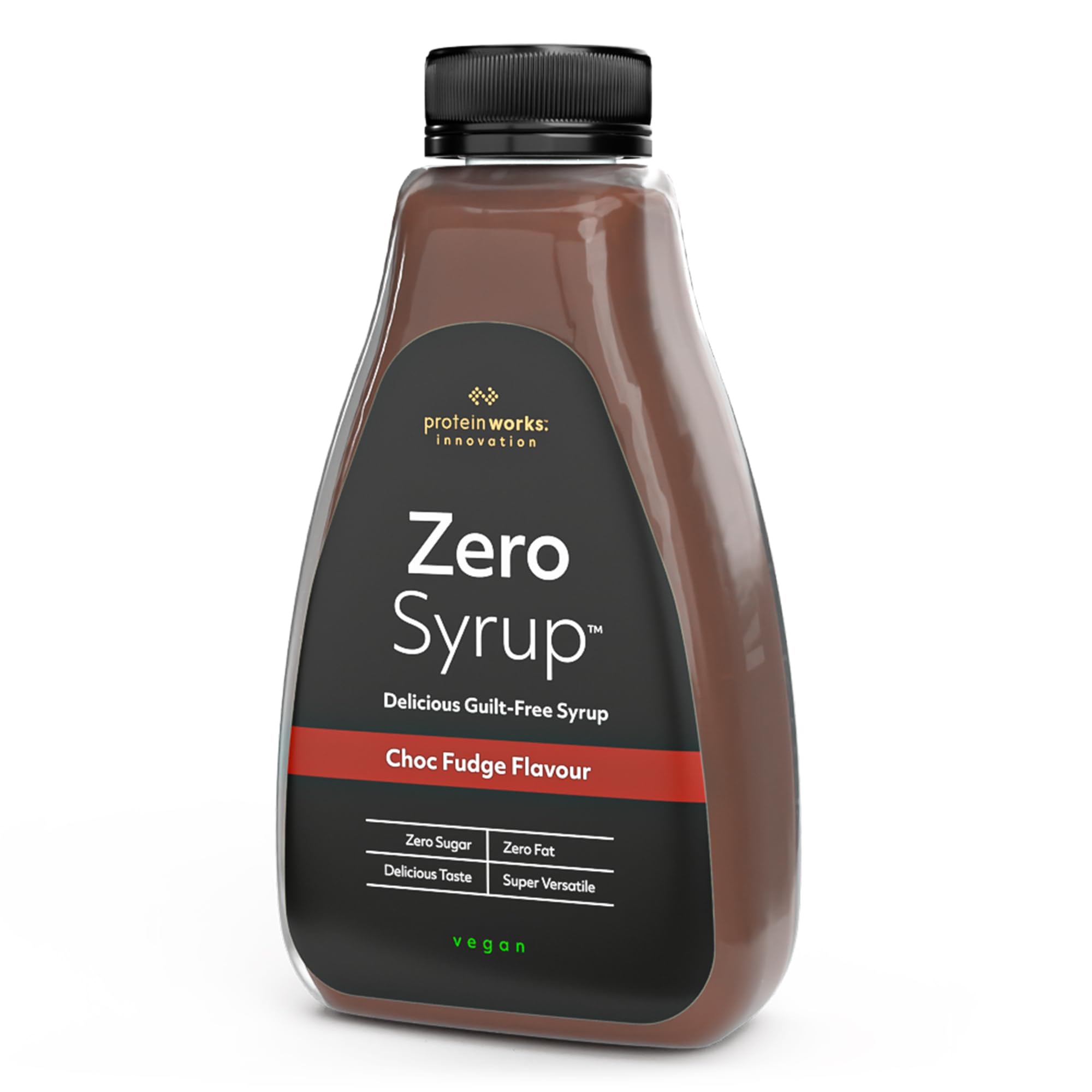 Protein Works Zero Syrup 425 ml – Schokoladenfondant, zuckerfreies, fettfreies Dessert-Topping