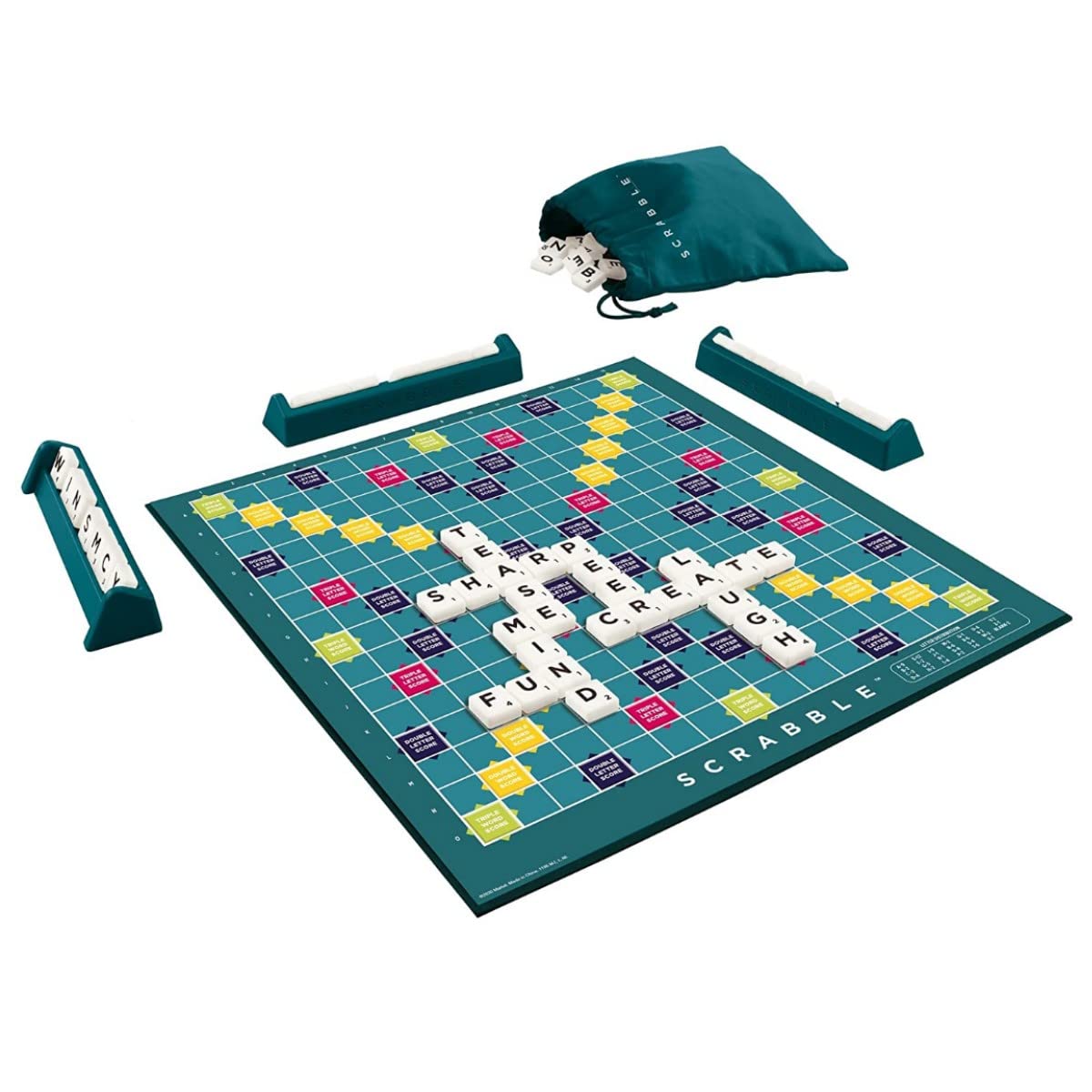 Scrabble Türkçe Original Board Game - Turkish Language | 6 Players | Cardboard