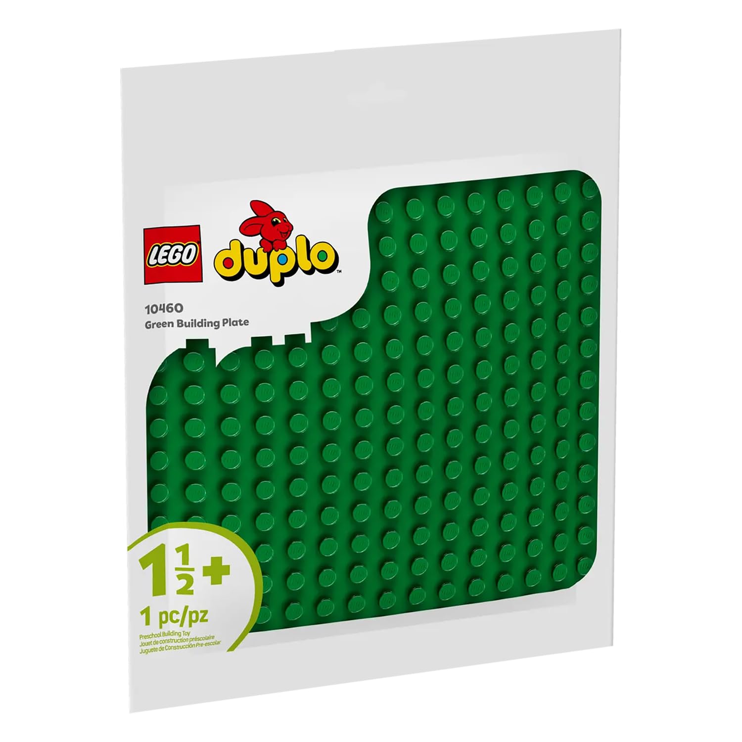 LEGO DUPLO Green Building Plate - 16x16 Stud Base for Toddlers 18 Months+