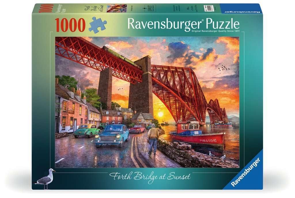 Ravensburger Forth Bridge at Sunset 1000 Piece Jigsaw Puzzle for Adults 6