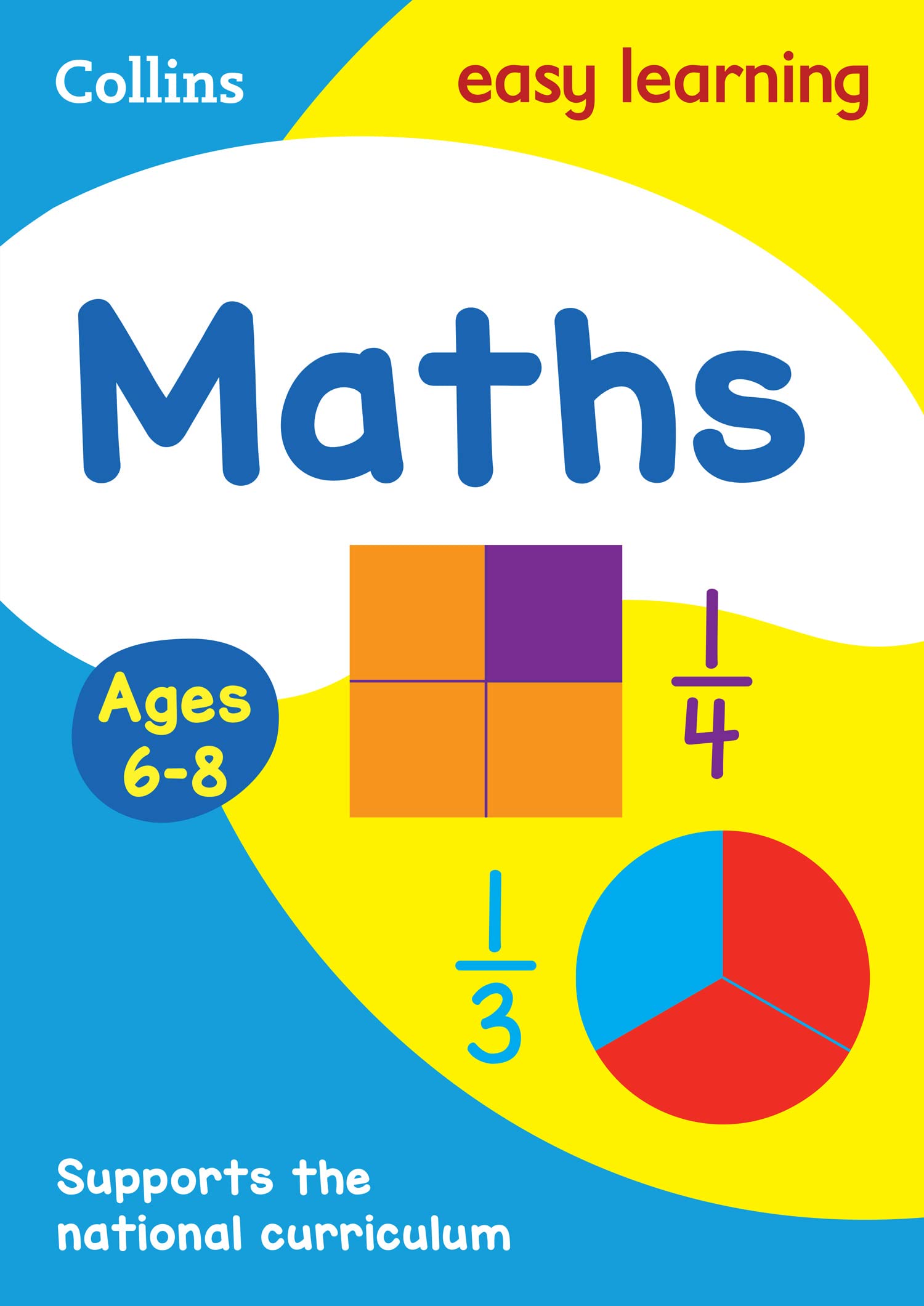 Collins Easy Learning KS1 Maths Book for Ages 6-8 | Arithmetic Practice | Paperback 1