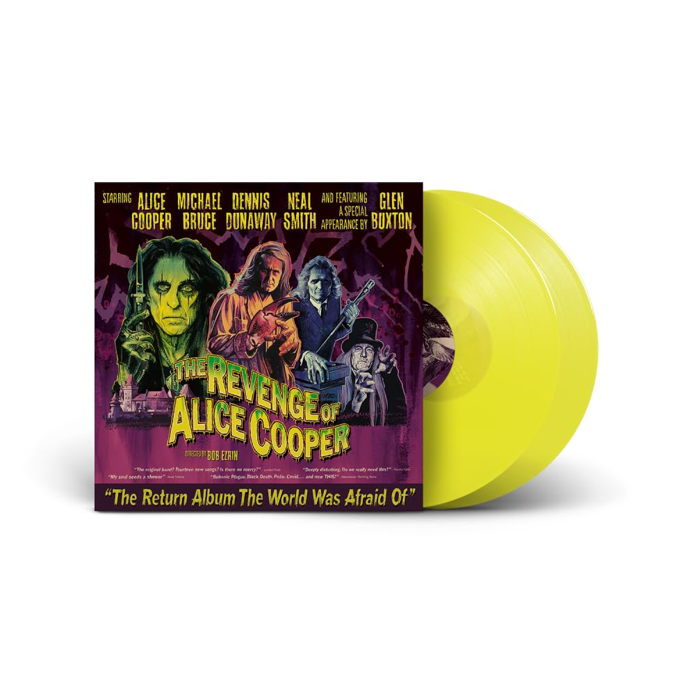 Alice Cooper - The Revenge Of Alice Cooper (Amazon UK Exclusive Yellow 2LP Vinyl)