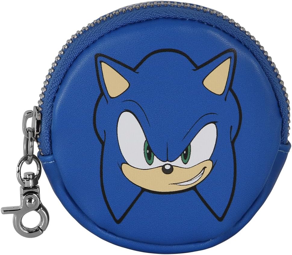 Karactermania Sega-Sonic Face-Cookie Coin Purse (06767)