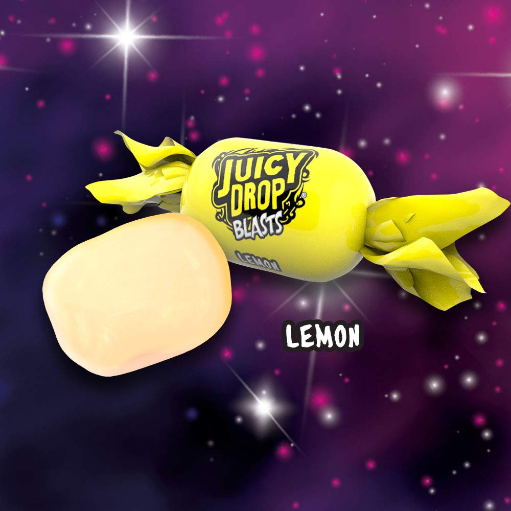 Juicy Drop Blasts Süßigkeiten 1 kg – 6 verschiedene Geschmacksrichtungen (Wassermelone, Erdbeere, Zitrone, Himbeere, Apfel, Cola) 5