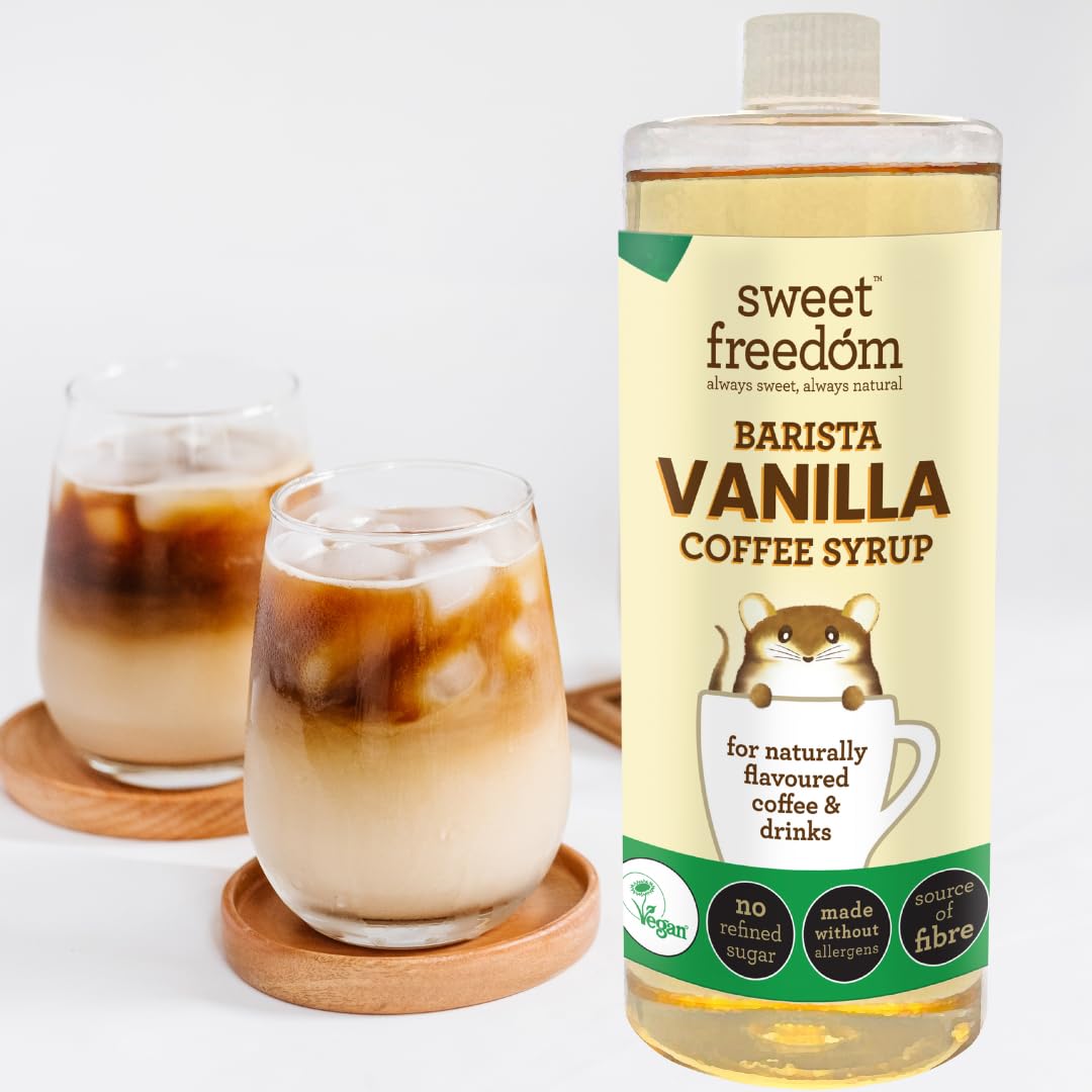 Sweet Freedom - Vanille-Kaffeesirup 1 Liter 6