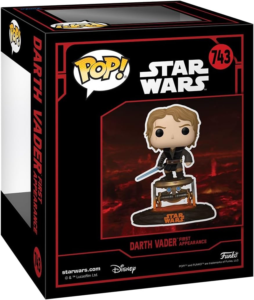 Funko Pop! Deluxe Star Wars - Anakin Skywalker to Darth Vader Vinyl Figure (80766) 12