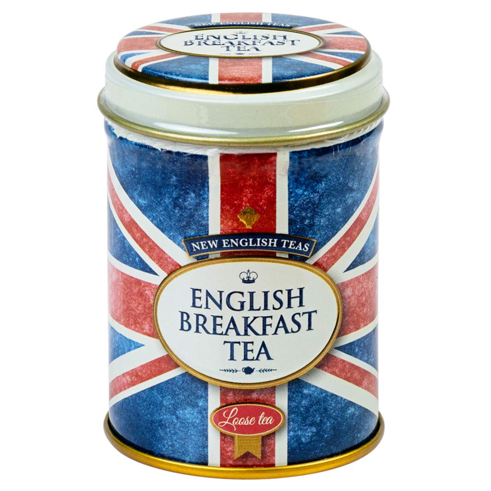 New English Teas Union Jack English Breakfast Tea Mini Tin 50 g, Model MT61