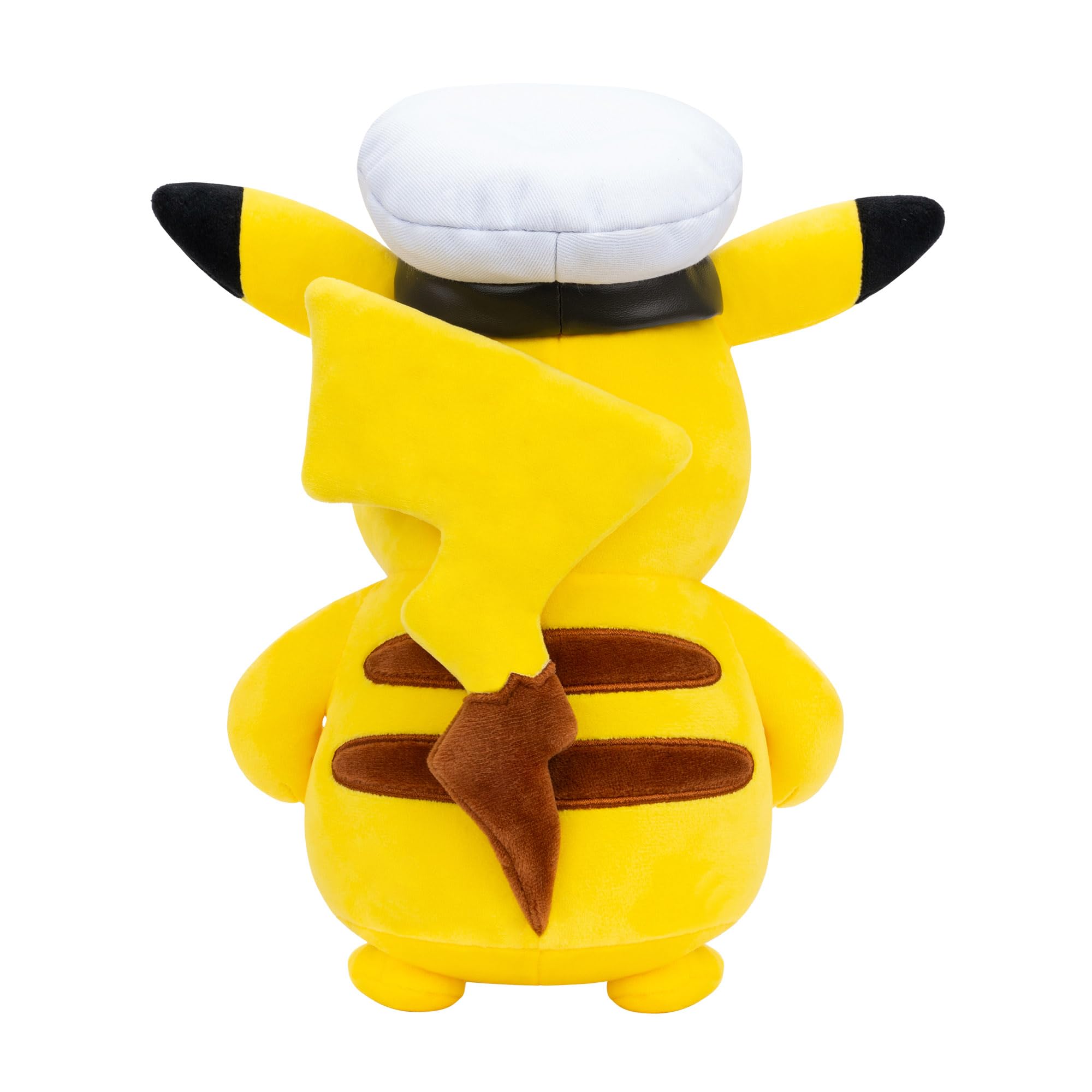 Pokémon Captain Pikachu Plush - 8-Inch Soft Plush with Captain's Hat