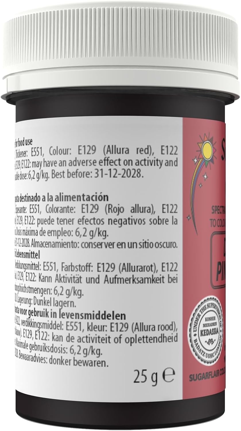 Sugarflair - Spectral Dusky Pink/Wine Food Colouring Paste (25g)