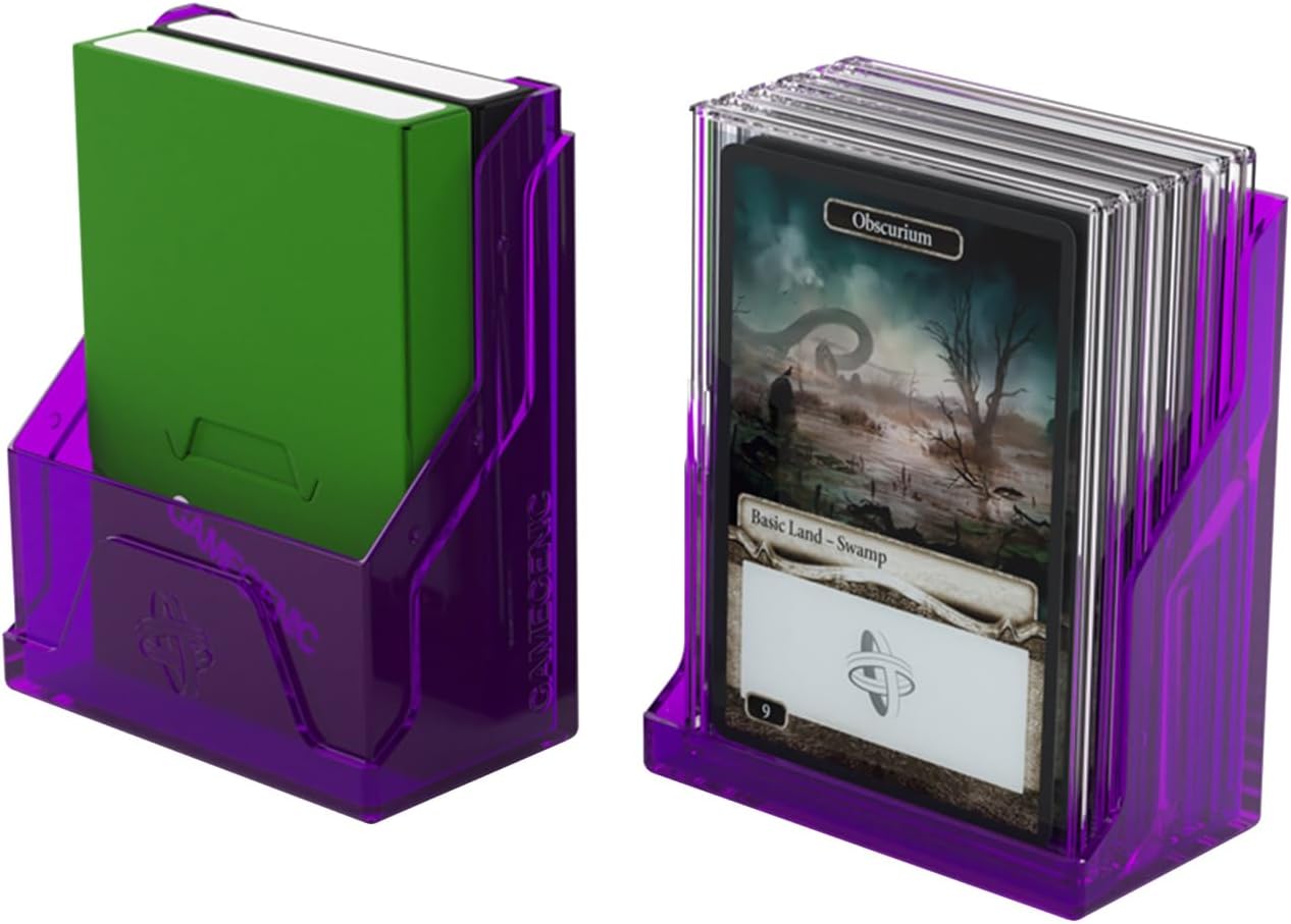 Gamegenic Bastion 50+ XL Deck Box for MTG, Pokémon, Yu-Gi-Oh! - Purple 5