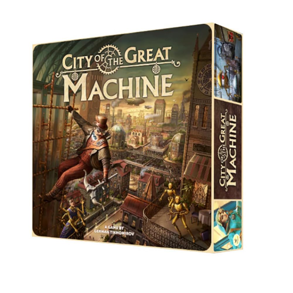 CrowD Games City of the Great Machine: Stand-In Heroes Board Game Expansion 6