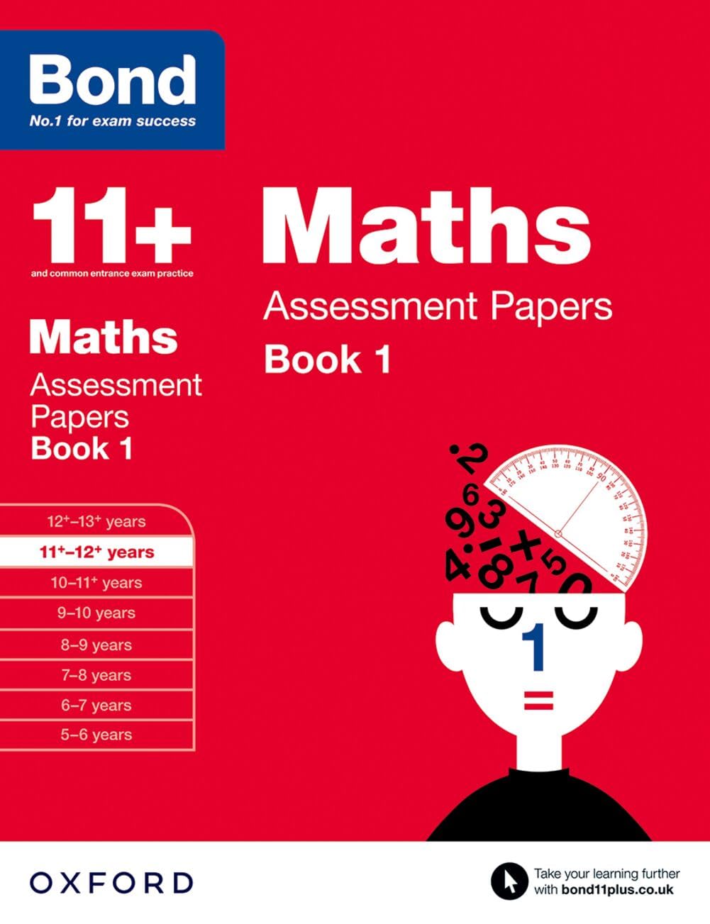Bond 11+: Maths Assessment Papers Book 1 | Ages 11-12 | UK Edition 1