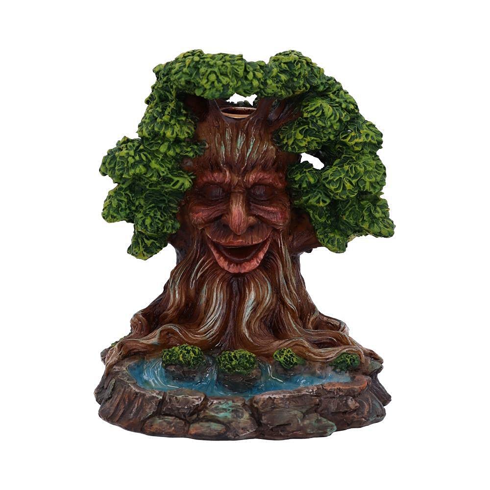 Nemesis Now Elder Ember Tree Spirit Green Man Backflow Incense Burner 8