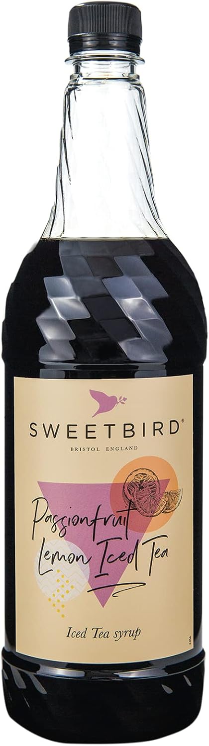 Sweetbird Passion Fruit Lemon Iced Tea Syrup (1 Litre)