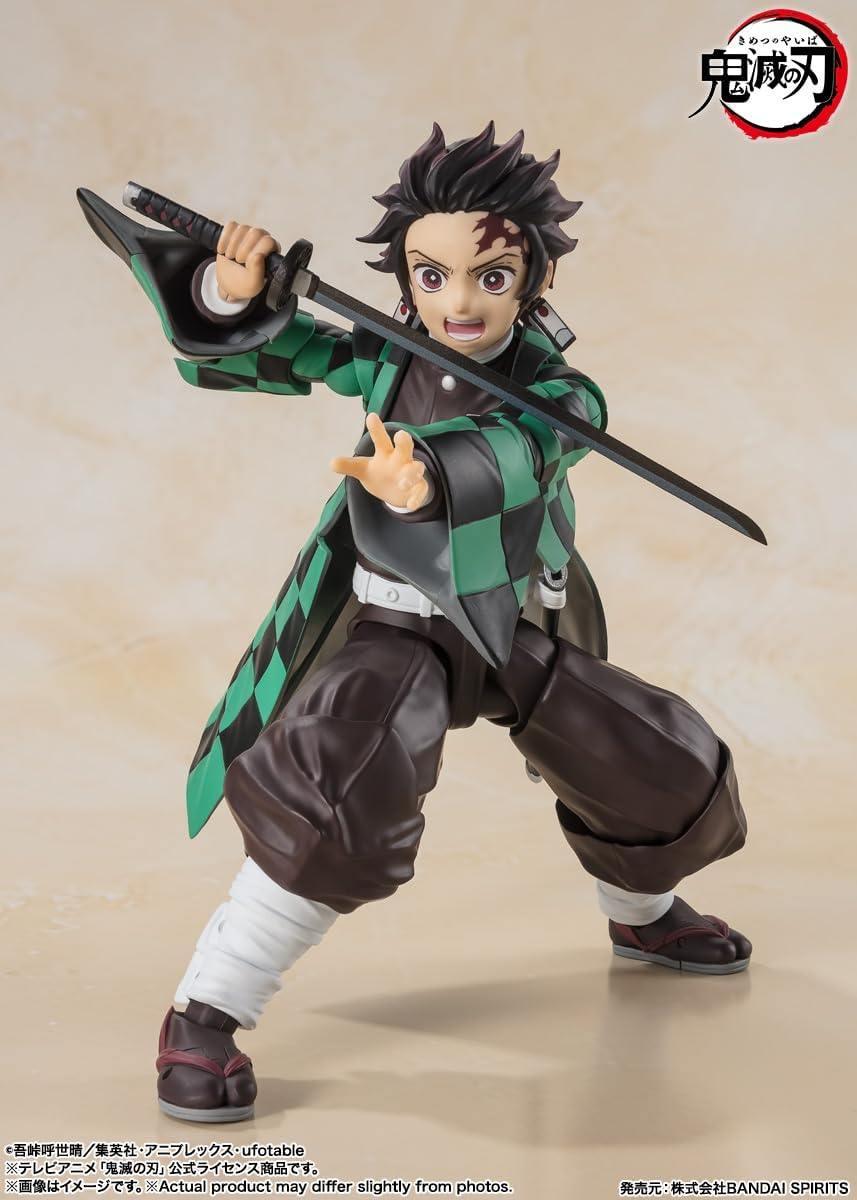 Bandai Spirits S.H. Figuarts Demon Slayer: Kimetsu no Yaiba - Tanjiro Kamado Action Figure 8