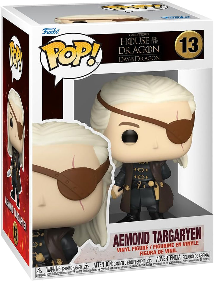 Funko Pop! TV House of the Dragon - Aemond Targaryen Vinyl Figure (76471)