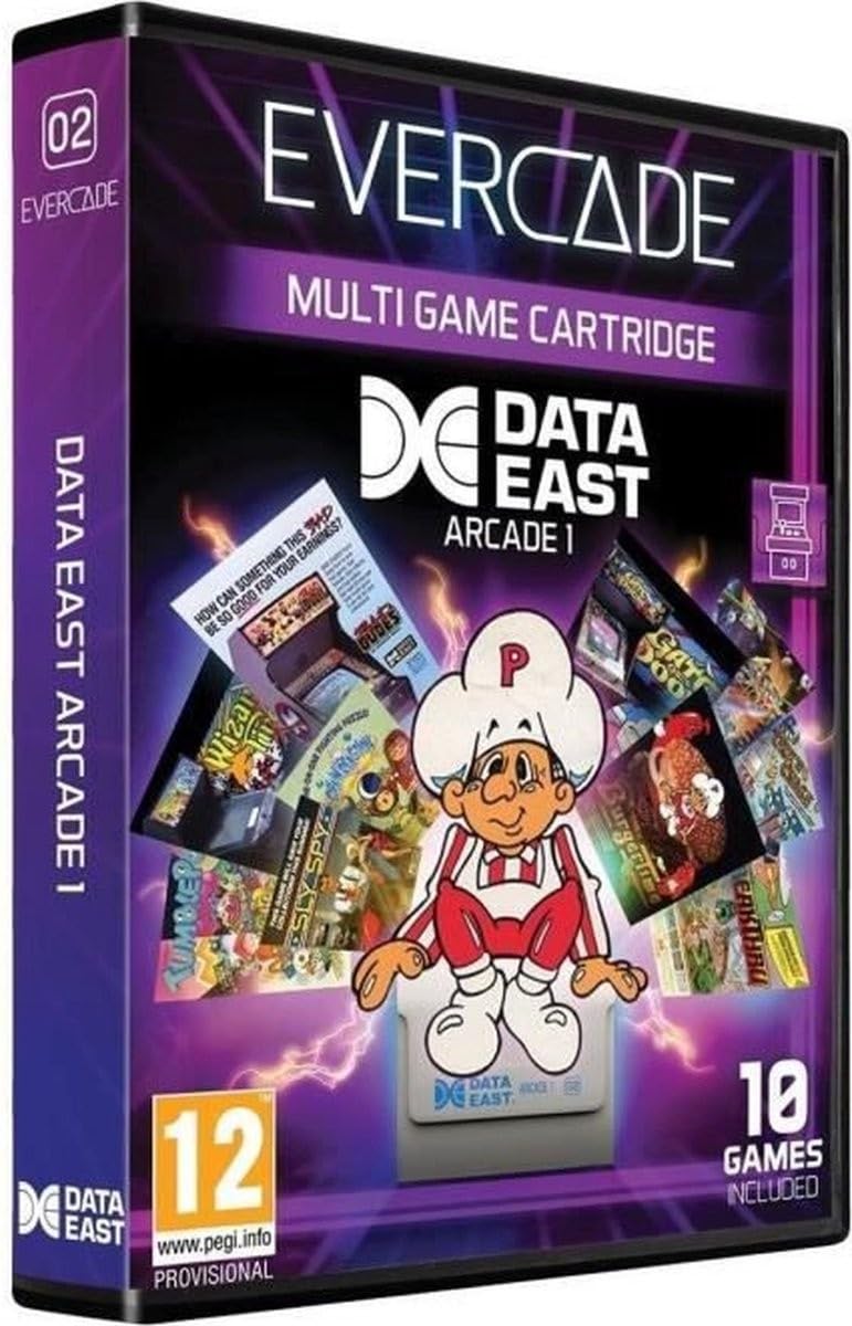 Data East Arcade Cartridge 1 [Evercade] 1