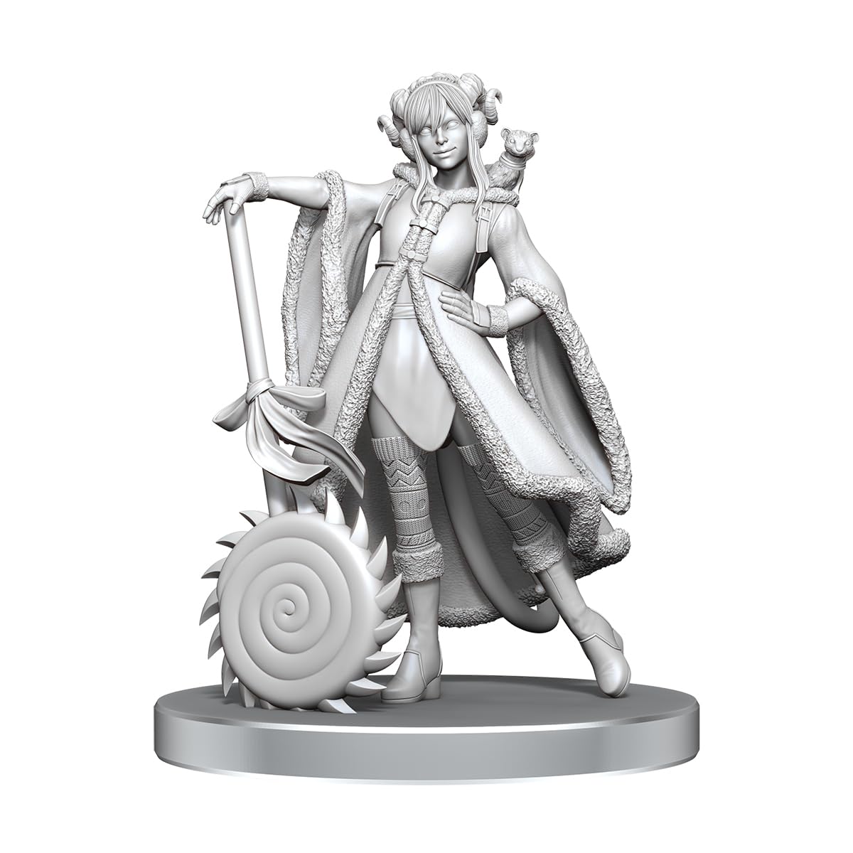 WizKids Critical Role Unpainted Miniatures - Jester Lavorre & Fjord Stone | 2 Count