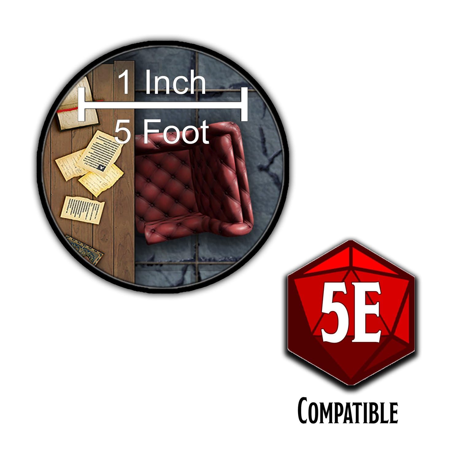 Loke BattleMats Big Book of Battle Mats Cells & Shrines 4