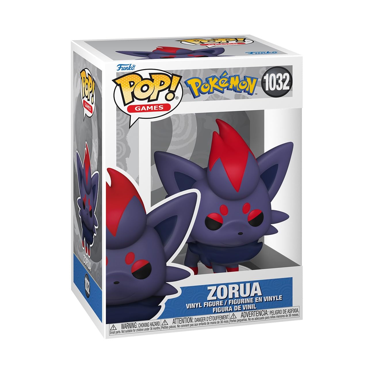 Funko Pop! Games: Pokemon - Zorua Vinyl Figure (80312)